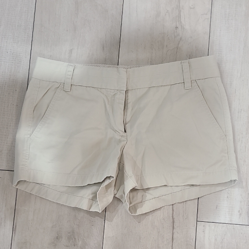 J. Crew Women's Cream Shorts